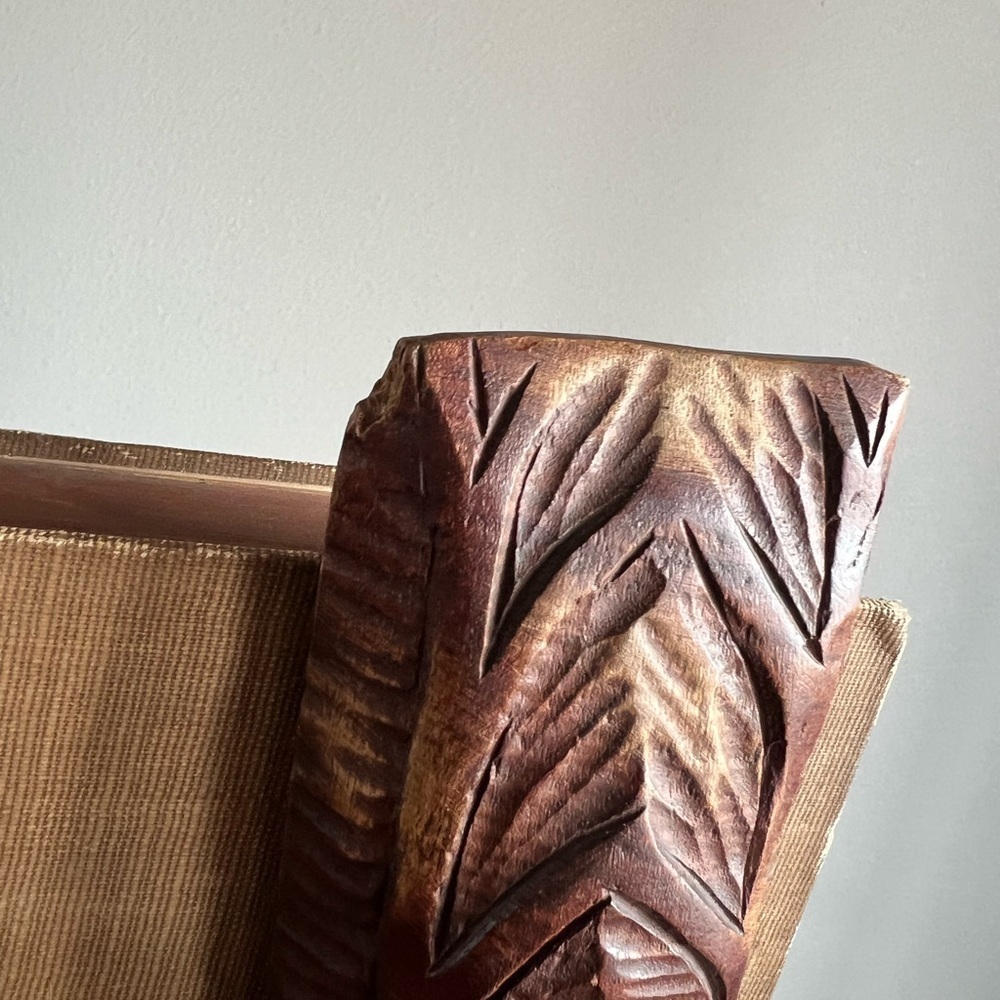 Vintage Hand Carved Wooden Tribal Heads Bookend Igorot Islander Ethnic Art‎ Deco - Picture 8 of 13